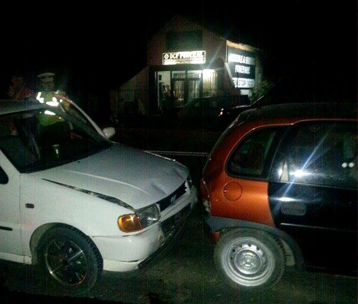 accident DN 1 B - masini lovite