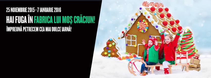 fabrica lui Mos Craciun la Ploiesti Shoppping City