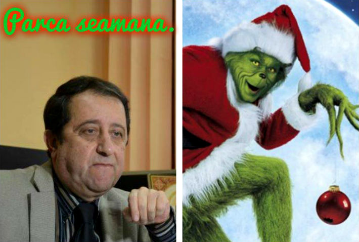 Iulian Teodorescu pe post de GRINCH