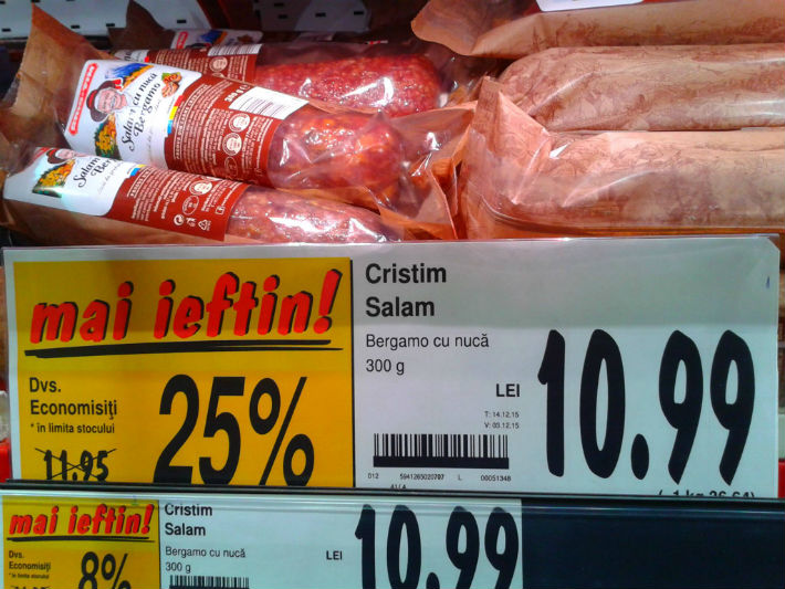 ieftiri minciuna la Kaufland