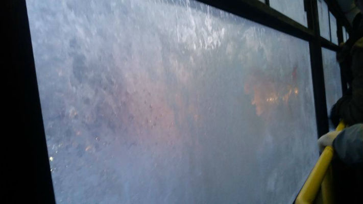 TCE Ploiesti gheata in autobuze 1