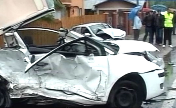 accident Adina Popescu - fata sefului ISU Prahova
