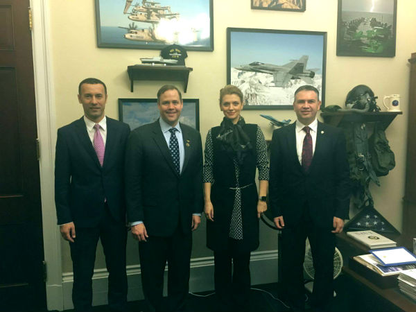 Iulian Dumitrescu - Alina Gorghiu -Congresul USA
