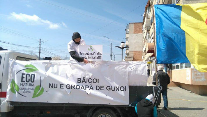 protest ecologic Baicoi 1