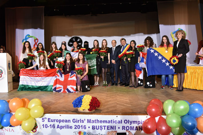 Olimpiada europeana pentru fete Busteni 1
