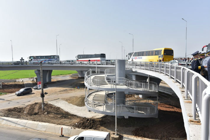 inaugurare giratoriu suspendat Prahova