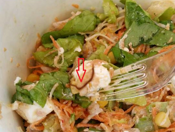 viermisor in salata