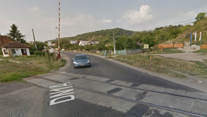 trecerea cu calea ferata Faget Gura Vitioarei