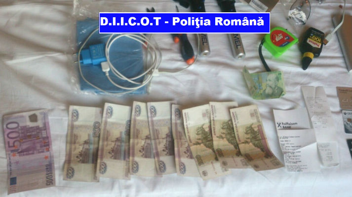 DIICOT cetateni rusi ATM