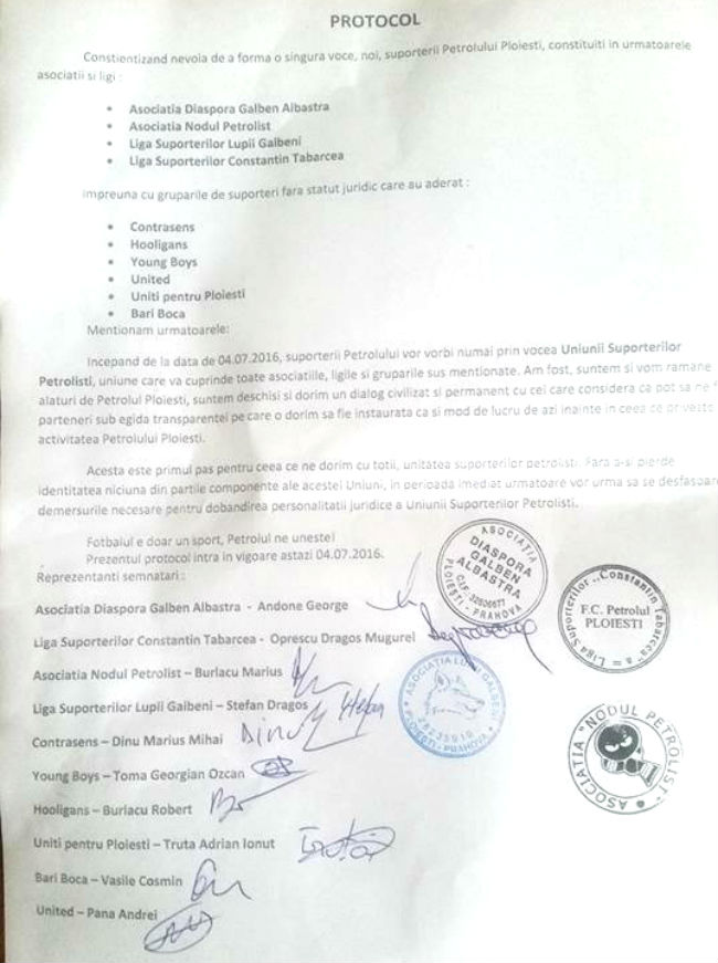 Uniunea Suporterilor Petrolisti