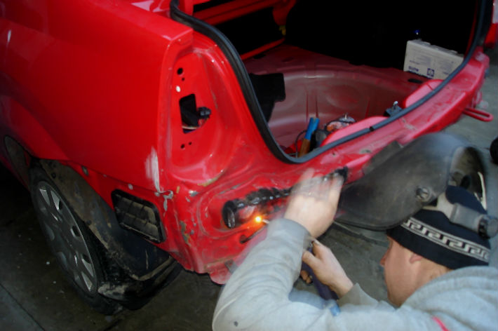 dosar penal pentru reparat masina accident