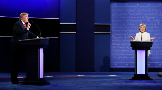 debate Hillary Clinton - Donald Trump october 19