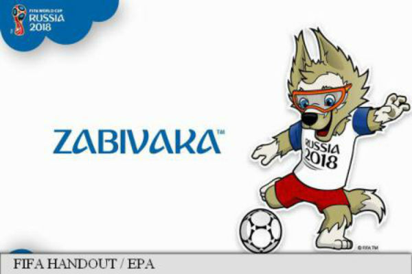 mascota CM Football - Soccer 2016