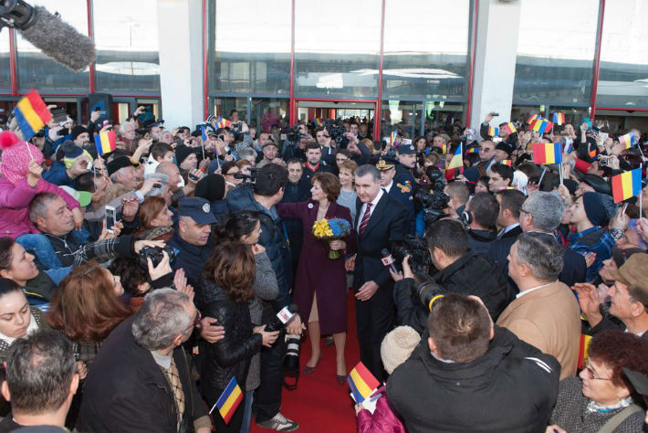 Trenul Regal 1 Decembrie 2015 Gara din Craiova foto Daniel Angelescu (c) Casa MS Regelui (1)