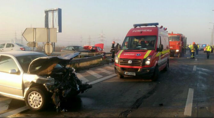 accident A2 Bucuresti - Constanta 1