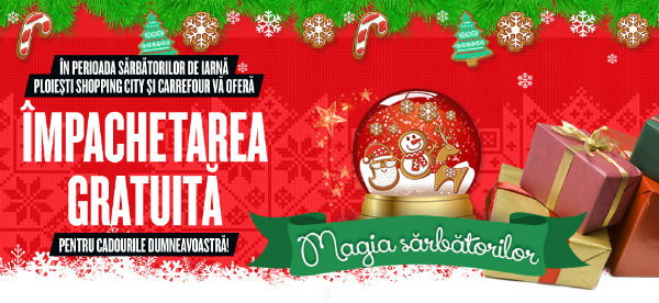 impachetare gratuita Ploiesti Shopping City