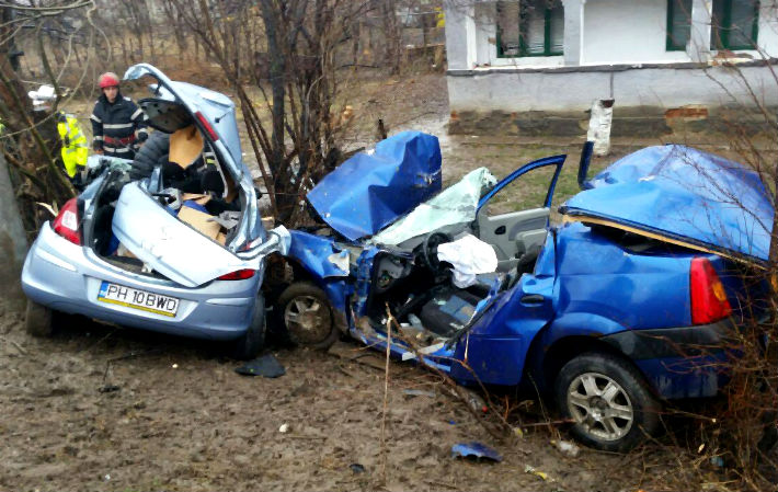 accident Romanesti curba mortii DN 1 - 3