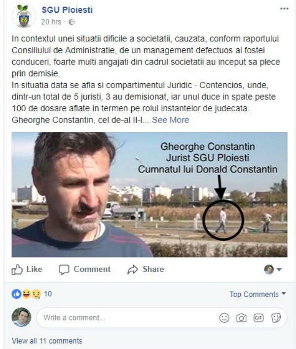 scandal SGU Ploiesti 1