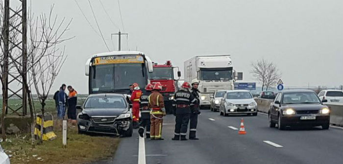 accident DN1 Movila Vulpii 1