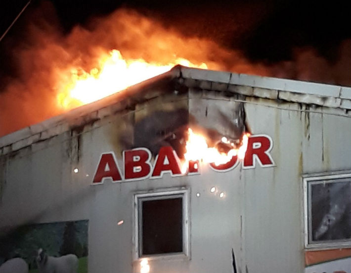 incendiu abator Prahova 1