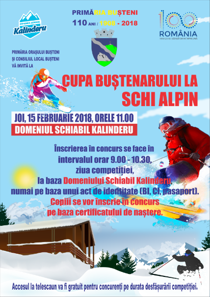 afis cupa schi 2018