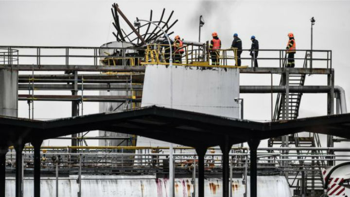 blast Czech chemical plant
